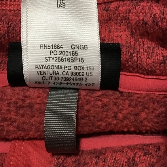 Patagonia Better Sweater 1/4 Zip Fleece Pullover in Pink Size Medium. - Picture 11 of 11